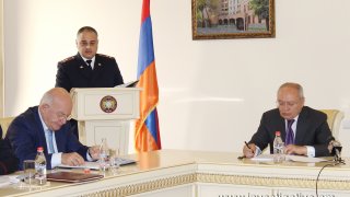 Заседание коллегии в Следственном комитете РА (фото)