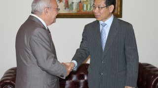 Chairman of RA Investigative Committee Aghvan Hovsepyan received Ambassador Extraordinary and Plenipotentiary of People’s Republic of China to Armenia Tian Erlong