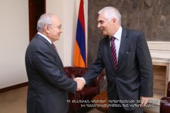 Chairman of the RA Investigative Committee Aghvan Hovsepyan received Head of EU Delegation to Armenia, Ambassador Peter Svitalski (Photos)