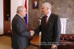 Chairman of the RA Investigative Committee Aghvan Hovsepyan received Head of EU Delegation to Armenia, Ambassador Peter Svitalski (Photos)