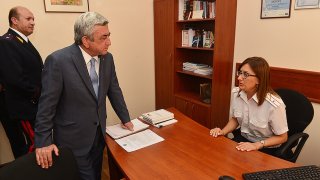 Opening ceremony of new administrative building of Yerevan Investigative Department of RA Investigative Committee held today (Photos)