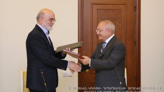 Председатель СК Армении Агван Овсепян и председатель Организации Генеральной инспекции ИРИ Насер Серадж подписали меморандум о взаимопонимании