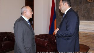 ՀՀ ՔԿ նախագահն ընդունել է ՀՀ Փաստաբանների պալատի նախագահին