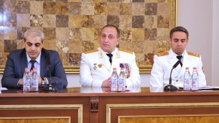 Торжественное заседание, посвященное Дню служащего Следственного комитета РА(фотографии)