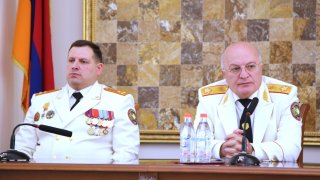 Торжественное заседание, посвященное Дню служащего Следственного комитета РА(фотографии)