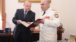 Торжественное заседание, посвященное Дню служащего Следственного комитета РА(фотографии)