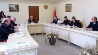 Տեղի է ունեցել Քննչական կոմիտեի կոլեգիայի նիստ (Լուսանկարներ)