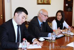 Chairman of RA Investigative Committee Aghvan Hovsepyan received EC Director for Human Rights Christos Giakoumopoulos (Photos)
