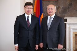 RA IC Chairman Aghvan Hovsepyan received Ambassador Extraordinary and Plenipotentiary of Kazakhstan to Armenia (Photos)