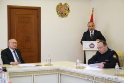 RA IC Chairman Aghvan Hovsepyan negatively assessed disclosure index of home burglaries (Photos)