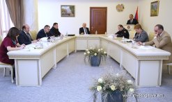 RA IC Chairman Aghvan Hovsepyan negatively assessed disclosure index of home burglaries (Photos)