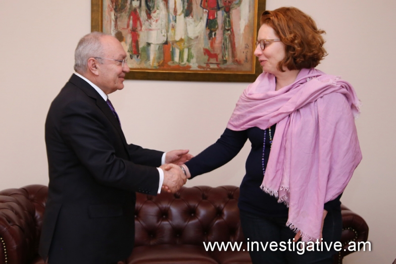 The Chairman of the RA Investigative Committee received Head of the Council of Europe Office in Yerevan 