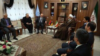 RA IC Chairman Aghvan Hovsepyan who is in Tehran on working visit met IRI Minister of Justice (Photos) 