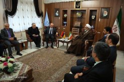 RA IC Chairman Aghvan Hovsepyan who is in Tehran on working visit met IRI Minister of Justice (Photos) 