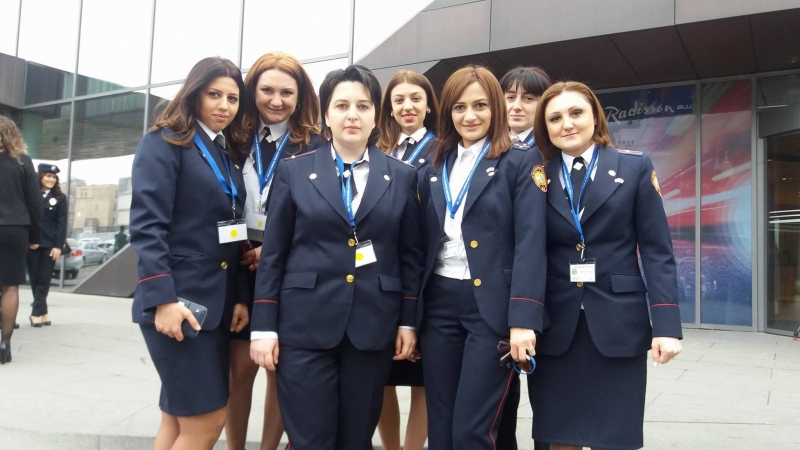 Female employees of Investigative Committee took part in annual convention on “Women in Police” held in Tbilisi