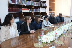 Deputy Chairman of RA Investigative Committee A. Ghambaryan received delegation of USA International Narcotics and Law Enforcement Affairs (Photos)