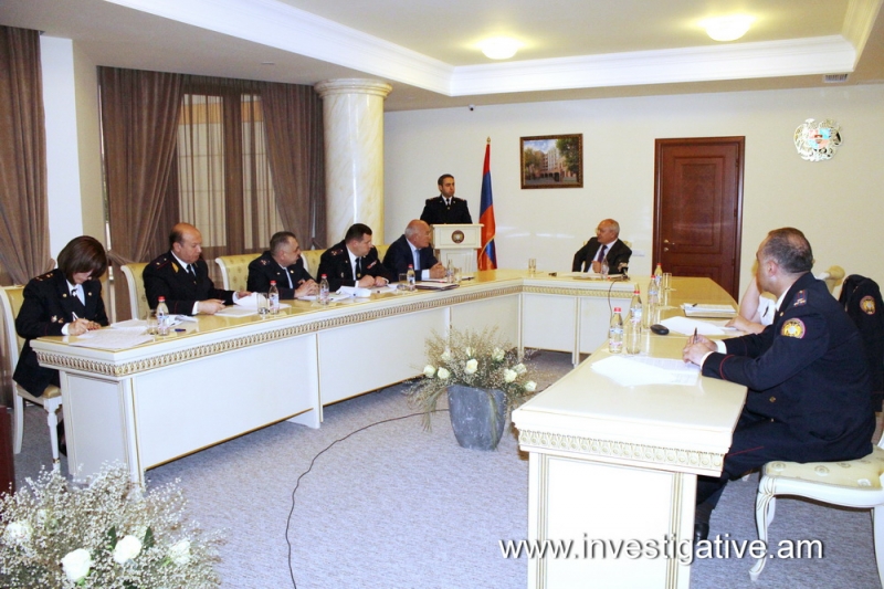 Заседание коллегии в Следственном комитете РА (фото)