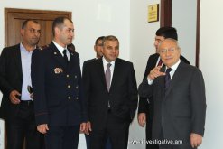 Aгван Овсепян сегодня принял участие в церемонии открытия нового административного здания масисского следственного отдела(Фото)
