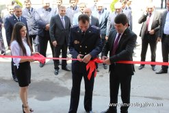 Aghvan Hovsepyan today took part in opening ceremony of new administrative building of Masis Investigative Division