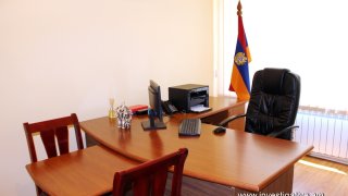 Aghvan Hovsepyan today took part in opening ceremony of new administrative building of Masis Investigative Division