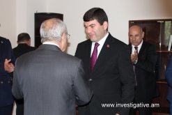 Aghvan Hovsepyan today took part in opening ceremony of new administrative building of Masis Investigative Division