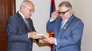 Председатель Следственного комитета РА Агван Овсепян принял руководителя Ереванского офиса ОБСЕ, посла Арго Авакова(Фото)