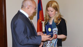 ՀՀ ՔԿ նախագահ Աղվան Հովսեփյանն ընդունել է ԵԱՀԿ երևանյան գրասենյակի ղեկավար, դեսպան Արգո Ավակովին (Լուսանկարներ)