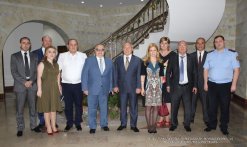 RA IC Chairman Aghvan Hovsepyan received Head of OSCE Office in Yerevan, Ambassador Argo Avakov