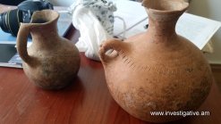 A number of items stolen from tombs of historical interest found (Photos)