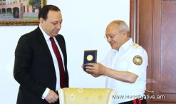 RA IC Chairman Aghvan Hovsepyan congratulated employees of State Committee of Real Estate Cadatstre on anniversary (Photos)