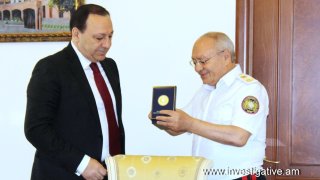RA IC Chairman Aghvan Hovsepyan congratulated employees of State Committee of Real Estate Cadatstre on anniversary (Photos)