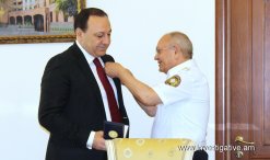 RA IC Chairman Aghvan Hovsepyan congratulated employees of State Committee of Real Estate Cadatstre on anniversary (Photos)