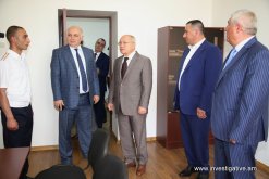 RA IC Chairman Aghvan Hovsepyan took part in opening ceremony of new administrative building of Vardenis Investigative Division