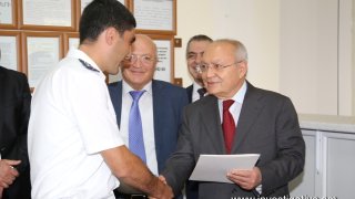 ՔԿ նախագահը մասնակցել է Մարտունու քննչական բաժնի նոր վարչական շենքի բացման արարողությանը (Լուսանկարներ)