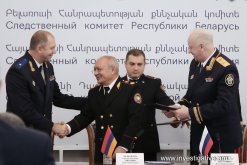Investigative Committee of Republic of Armenia develops bilateral cooperation with Investigative Committees of Russian Federation and Republic of Belarus; memoranda of understanding signed (Photos)