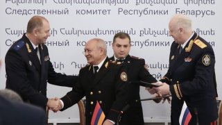 Investigative Committee of Republic of Armenia develops bilateral cooperation with Investigative Committees of Russian Federation and Republic of Belarus; memoranda of understanding signed (Photos)