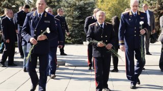Ռուսաստանի և Բելառուսի քննչական կոմիտեների նախագահների գլխավորած պատվիրակությունների անդամներն այցելել են  Ծիծեռնակաբերդի հուշահամալիր (Լուսանկարներ)