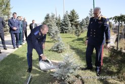 Delegations headed by Chairmen of Investigative Committees of Russia and Belarus visited Memorial of Tsitsernakaberd (Photos)