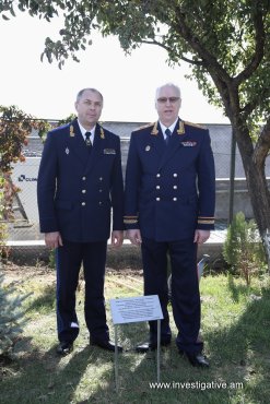 Delegations headed by Chairmen of Investigative Committees of Russia and Belarus visited Memorial of Tsitsernakaberd (Photos)