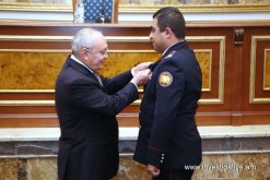 Persons related to murder of two residents of Hrazdan identified; investigators and policemen awarded for work carried out for crime disclosure (Photos)