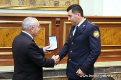 Persons related to murder of two residents of Hrazdan identified; investigators and policemen awarded for work carried out for crime disclosure (Photos)