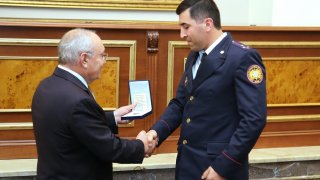 Persons related to murder of two residents of Hrazdan identified; investigators and policemen awarded for work carried out for crime disclosure (Photos)