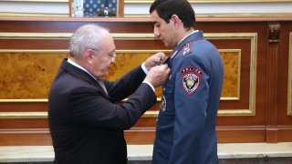 Persons related to murder of two residents of Hrazdan identified; investigators and policemen awarded for work carried out for crime disclosure (Photos)