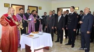 RA IC Chairman took part in opening ceremony of administrative building of Ararat Regional Investigative Department (Photos)