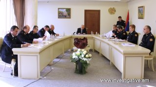 На заседании коллегии Следственного комитета РА обсудили вопросы, касающиеся повышения эффективности организации предварительного следствия(Фото)