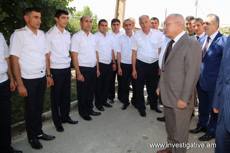 Председатель СК РА Агван Овсепян принял участие в церемонии открытия нового административного здания варденисского следственного отдела 