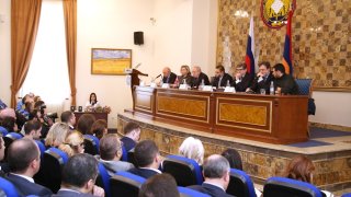 Международная научно-практическая конференция на тему “Расследование преступлений с участием несовершеннолетних” (Фото)