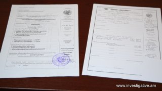 Բացահայտվել են իրացնելու նպատակով իրավունք վերապահող և տարբեր պաշտոնական փաստաթղթեր կեղծելու դեպքեր, մեղադրանք է առաջադրվել 6 անձի (տեսանյութ, լուսանկարներ)