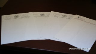 Раскрыты случаи подделки предоставляющих права документов и различных официальных документов с целью сбыта: шестерым лицам предъявлено обвинение(Видео, фото)   