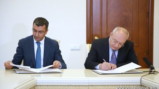 ՀՀ քննչական կոմիտեի և «ՋԻԷՆՍԻ-ԱԼՖԱ» ՓԲ ընկերության միջև ստորագրվեց համագործակցության վերաբերյալ Փոխըմբռնման հուշագիր (լուսանկարներ)